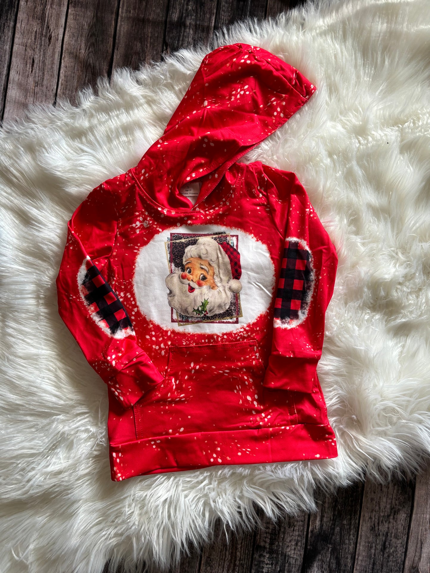 SNS Santa Bleached Hoodie