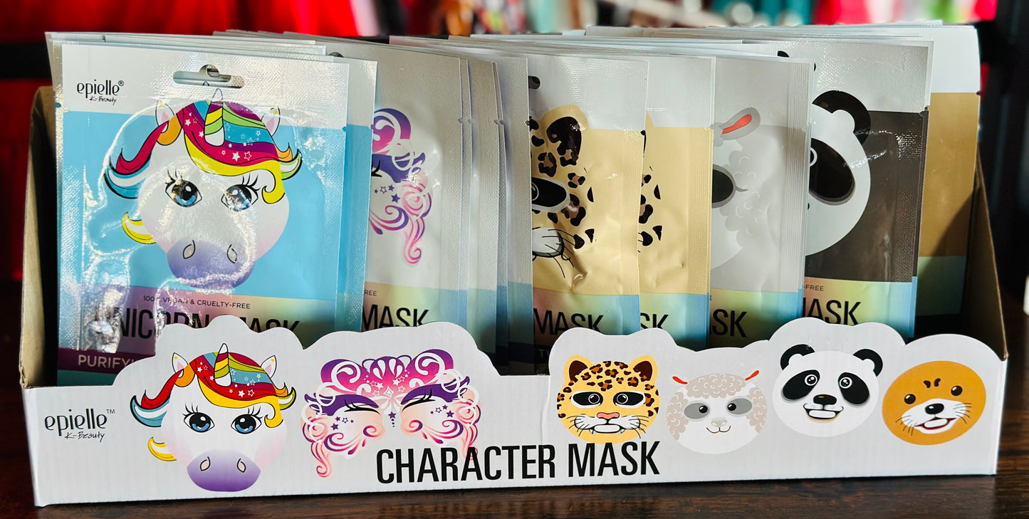 Epielle Character Face Masks