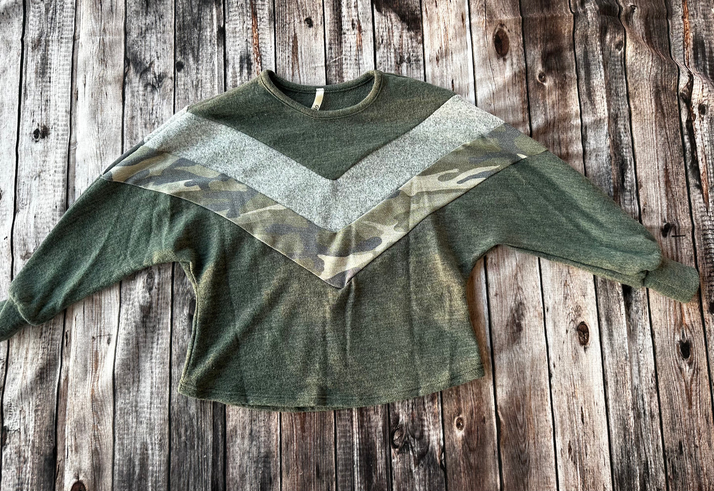 GTOG Camo & Olive Long Sleeve