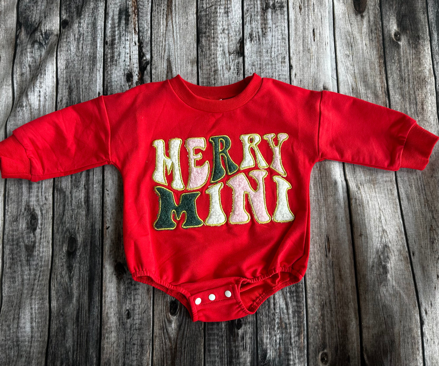 SNS Merry Mini Onesie