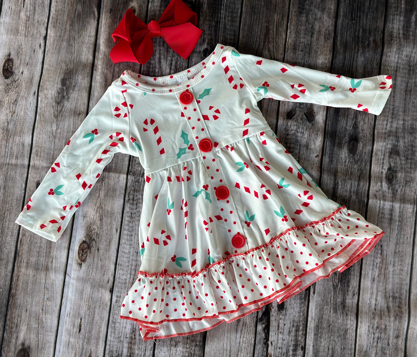 SNS Candy Cane Dress