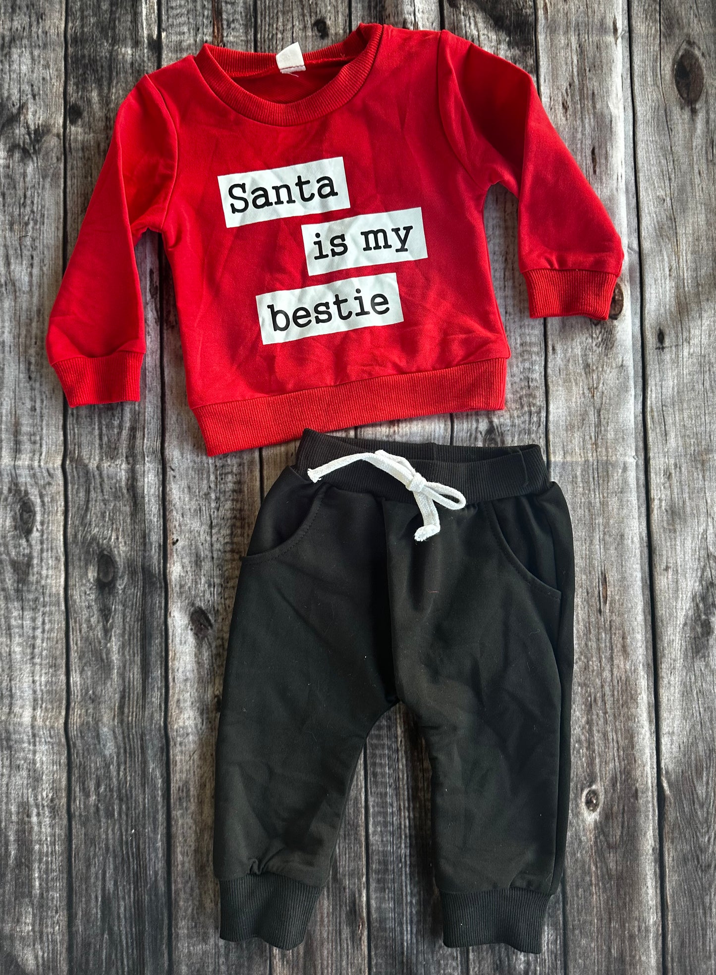 SNS Santa is My Bestie Set