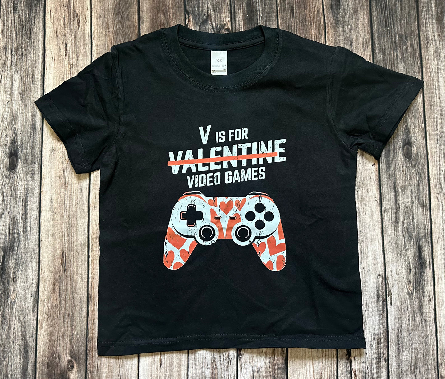 SNS Graphic Tshirt V is for Video Games