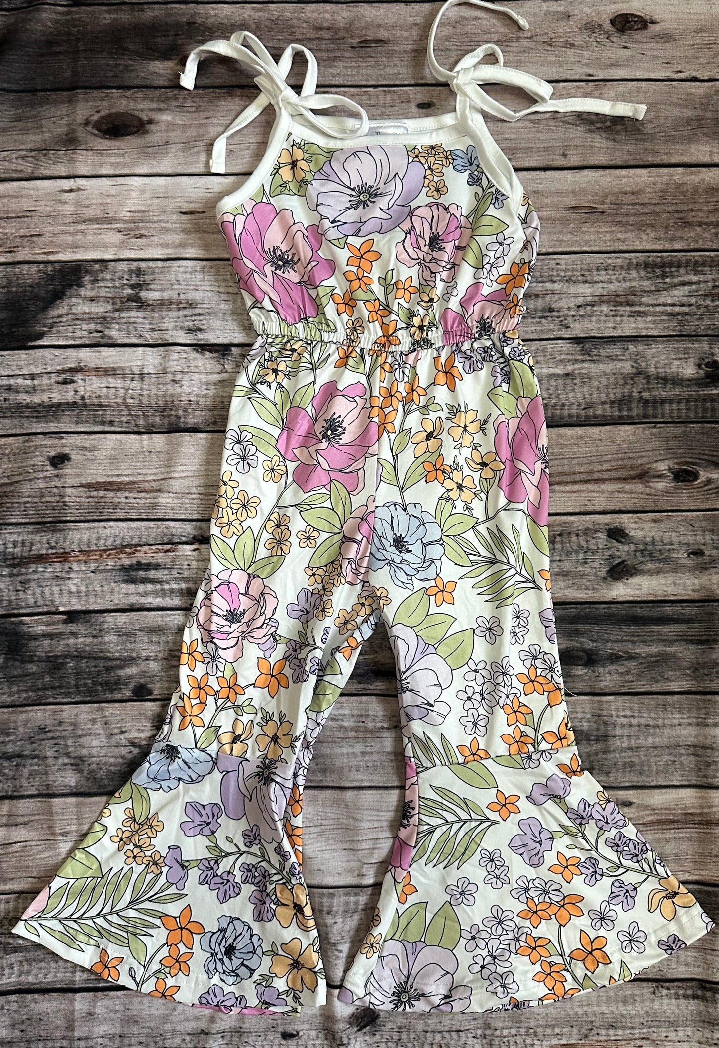 SNS Jumpsuit with Flowers