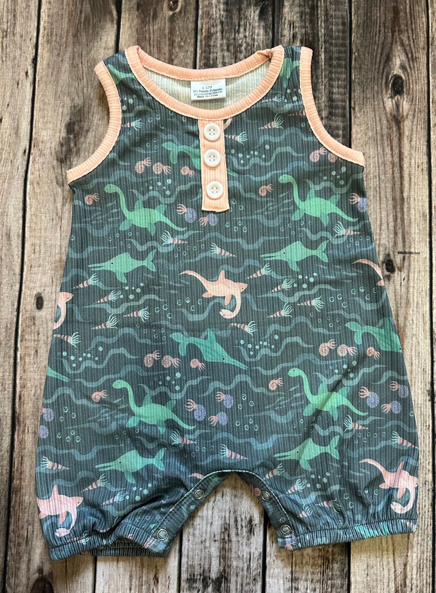 SNS DINOSAUR Romper