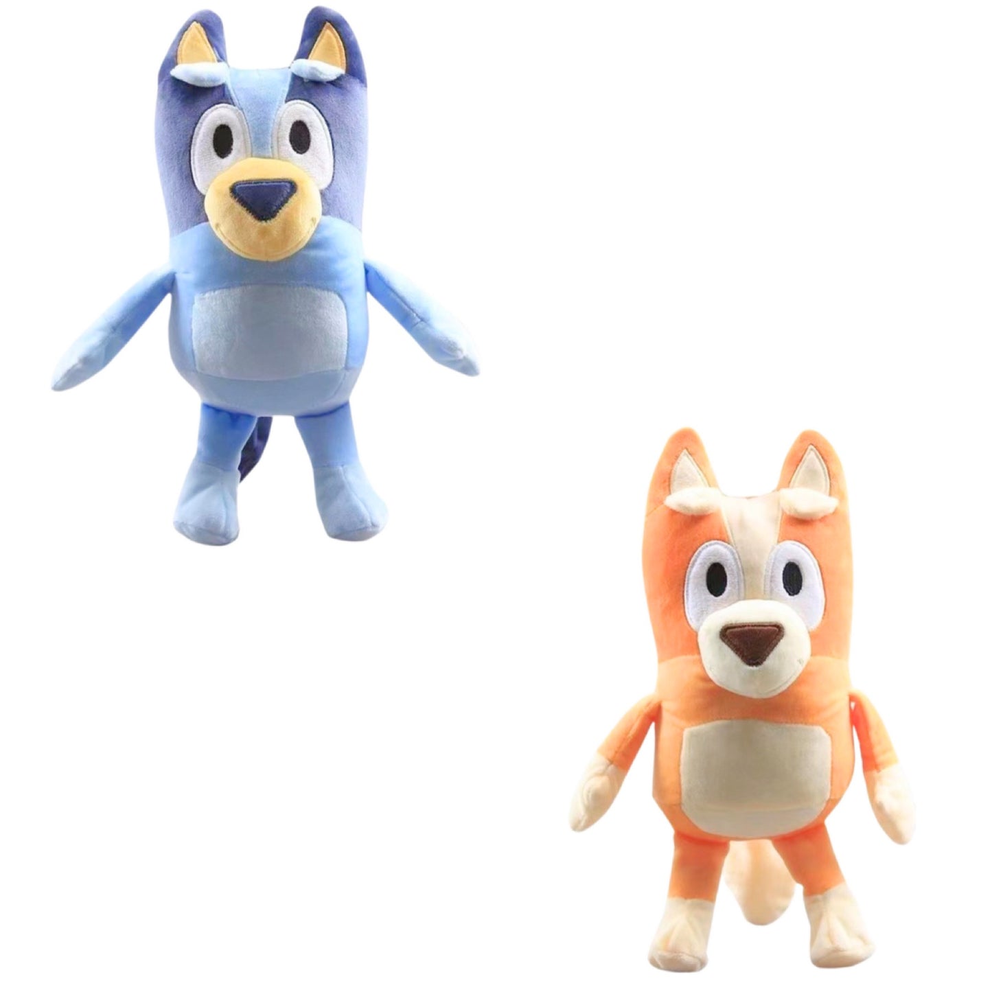 Bluey and Bingo Stuffed Animal Plush Dogs