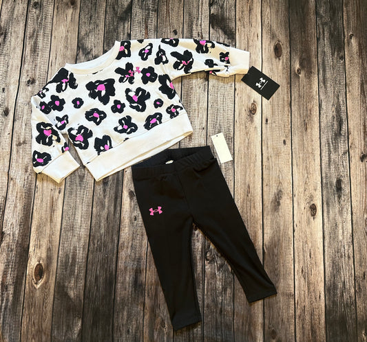 Under Armour Floral Sweatshirt Set