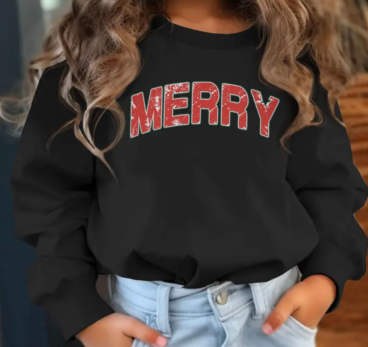 SNS Merry Crewneck Sweatshirt