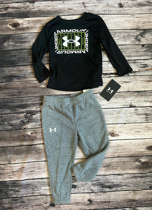 Under Armour Black and Green Set