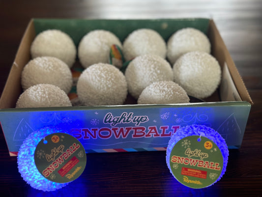 Toysmith Light Up Snowballs