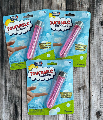 Toysmith Touchable Bubbles