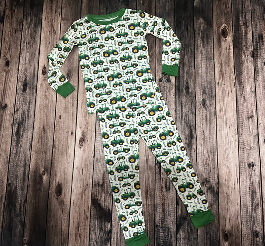 Tractor Bamboo Pajamas