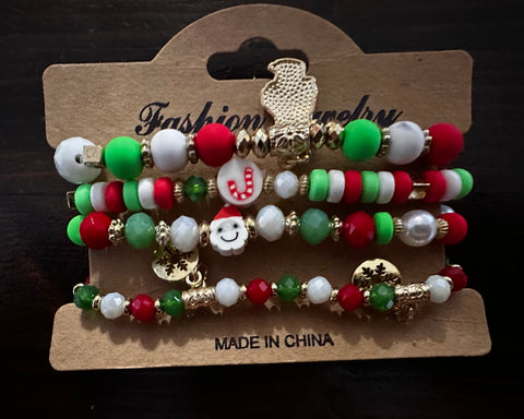 SNS Christmas Bracelet Set