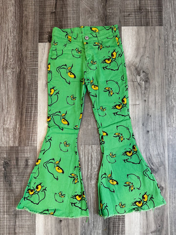 SNS Grinch Flare Jeans