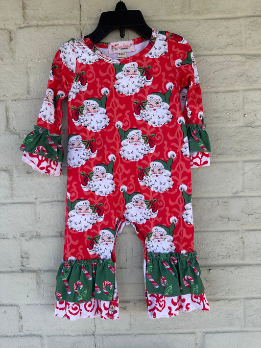 Clover Cottage Santa Romper