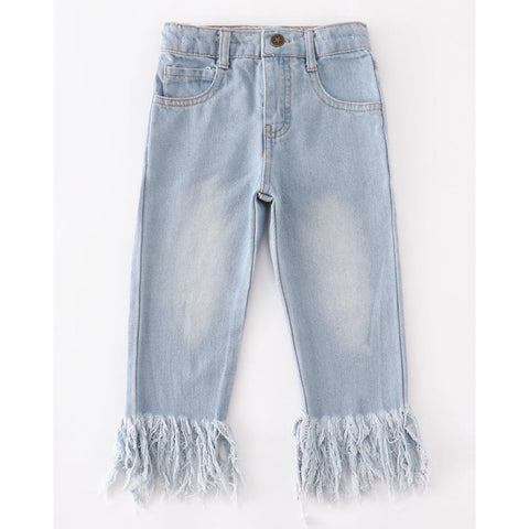SNS Frayed Jeans