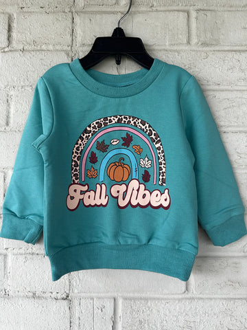 SNS Teal Fall Vibes Crew