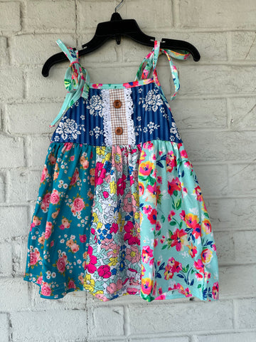 SNS Floral Patchwork Dress