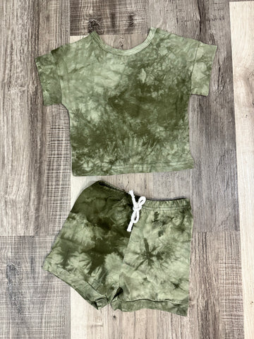 SNS Green Tie Dye Set