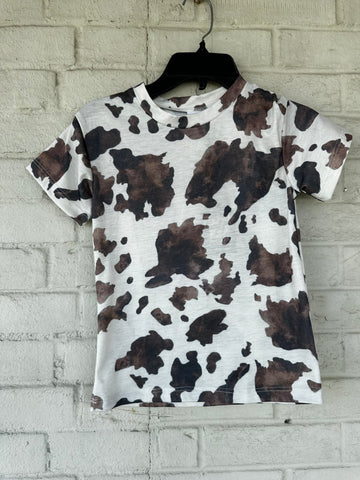 Daisy Rae Cow Print Shirt