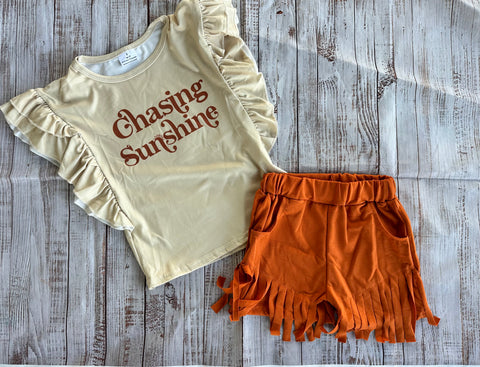SNS Chasing Sunshine Shorts Set