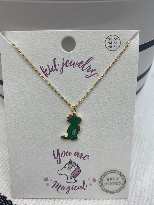 Dinosaur Necklace